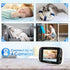 HelloBaby (HB66pro) Monitor with Camera and Audio, IPS Screen LCD Display Video Baby Monitor No WiFi Infrared Night