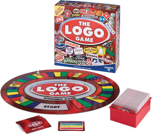 The Logo Game - The Game of Things You Know and Love! - Fun Party Game - Ages 12+ - 2-6 Players