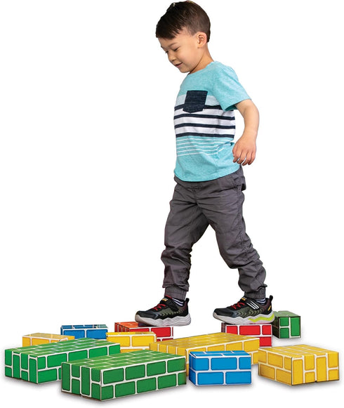 Teacher Created Resources 24 Piece Easy-Stack Cardboard Blocks Set (TCR11531)