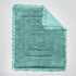 Set 3 Tufted Ruffle Crib Bedding Pieces Baby Girls Boys Boho Quilted Comforter with Fitted Sheet and Bed Skirt - Cute