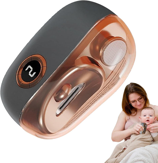 LAFANDE Electric Nail Clippers, 2 Speeds Nail Trimmer with Polishing, Automatic Electric Nail