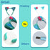 Cat Ears Headbands - 4pcs Dollhouse Birthday Party Accessories, Flannel Cartoon Cosplay Headpiece & Glitter Hair Clips