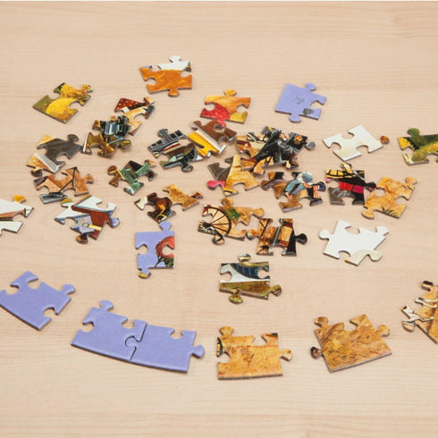 Bits and Pieces - 500 Piece Round Jigsaw Puzzle - ‘Marvelous Garden’ by Artist Oleg Gavrilov - 20” Diameter