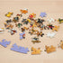 Bits and Pieces - 500 Piece Round Jigsaw Puzzle - ‘Marvelous Garden’ by Artist Oleg Gavrilov - 20” Diameter