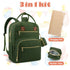 Backpack, Backpack Tenot Baby Diaper Bag Travel Diaper Bags for Girl Boy Large Capacity Baby Bag for Women Army Green