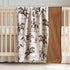 (05) Western Baby Blanket, Cowboy Minky Blankets for Boys Girls, Nursery Room Decor, Soft Warm Lightweight Nursery Bed
