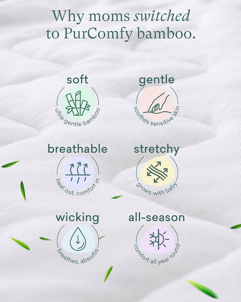 1.0 Cozy PurComfy Supersoft Active Toddler Sleepsuit TOG Long Sleeve Wearable Blanket with Legs All-Season Sleeper