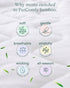 1.0 Cozy PurComfy Supersoft Active Toddler Sleepsuit TOG Long Sleeve Wearable Blanket with Legs All-Season Sleeper