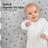 2-Pack 52x28 KeaBabies Organic Crib Sheets for Boys, Girls - Fitted Crib Mattress Sheet Neutral, Breathable Jersey