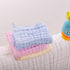 Set 3 Pack 9 100% Packaging 9x9 L'Ange Baby Washcloths and Burp Cloths - of Layer Cotton Muslin for Sensitive Skin