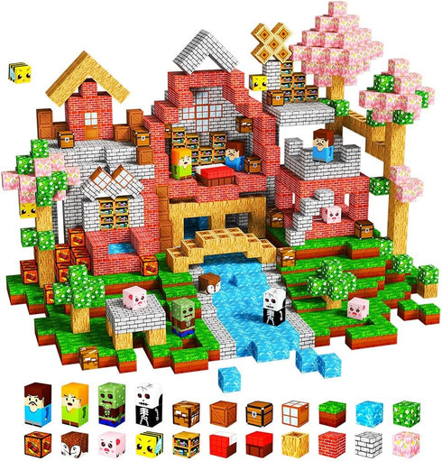 NETEHU 150PCS Magnetic Blocks, Stacking Magnets for Kids, Toy for Learning Toys, STEM Travel Magnet Building Toys