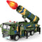 Youlechen Military Missile Launch Truck Toy, with Lights Sounds and Pull Back Army