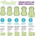 Woombie 0-9 18 Grow with Me Baby Swaddle, Convertible Swaddle Fits Babies Months, Expands to Wearable Blanket