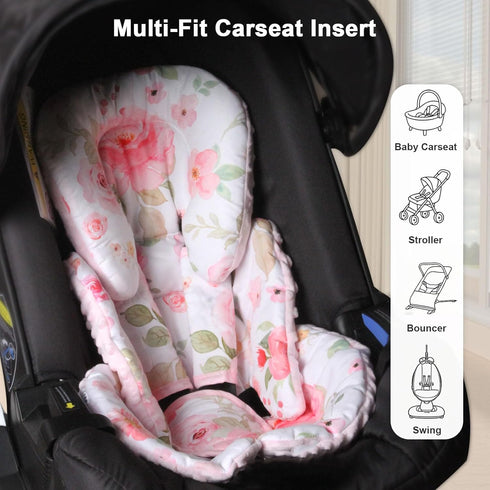 Pink Infant Support Cushion - Car Seat & Stroller Insert