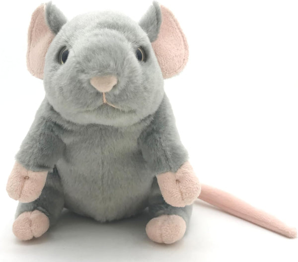 Cute Simulation Mouse Plush Toy, Realistic Lifelike Rat Stuffed Animal Model Doll Gift Collection for Kids