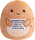 Finebee Potato Plush, Cute Potato Stuffed Animal, Positive Doll Funny Reduce Pressure Toy