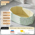 Generic Bathtub,75x45cm Portable Folding Kid Portable Anti-Slip Bathing,Folding Bathtub with Drain Plug | for Home