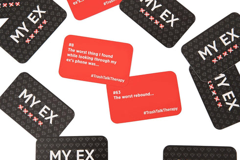 DSS Games My Ex Deck of Conversation Starters, Trash Talk Your Ex at Girls Night