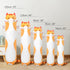 Long Cat Plush Body Pillow, 53” Cute Brown Cat Stuffed Animals, Kitten Plush Doll Gift