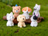 12 Pcs Miniature Dog Figures, Cute Animal Toy Collection for Cake Toppers and Plant Decor