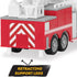 Driven by Battat Micro 1:24 Scale Fire Truck with Lights, Sounds & More for Boys & Girls Age 3+