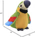 Talking Macaw Parrot Plush Toy, Repeat What You Say, Electronic Record Animated Bird for Kids