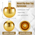 2 Pieces Metal Spinning Top Kids Aluminum Top Spinner Top Physics Toy Gyroscope Stainless Steel Educational Toys