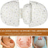 GARIOUANS Pregnancy Support Pillow U Shaped Maternity Pillow for Sleeping with Adjustable Lumbar Cushion and Belly