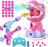 EagleStone Remote Control Dinosaur Shooting Toys | Electronic Moveable Game with Light & Sounds for Kids Age 6-8