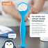 Snappi Baby Ergo Brush Diaper Cream Applicator, Cotton White, Size No Size