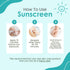 50 3.4oz TruKid Easy On Mineral Sunscreen SPF - Kids & Baby Sunscreen for Face & Body, Non-Toxic Zinc Oxide Sunblock