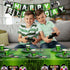 WERNNSAI Video Game Table Covers - 108''x 54'' Disposable Printed Plastic Tablecloth for Kids Player Game Themed Party