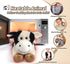 Cuckool Cow Stuffed Animals, Microwavable Stuffed Animals Adorable Fluffy Cow Plush for Warmth & Comfort, Heatable