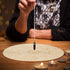 Star Pendulum Board Wooden Dowsing Board for Divination, Metaphysical Message Board for Witchcraft Supplies (5.9 Inch)