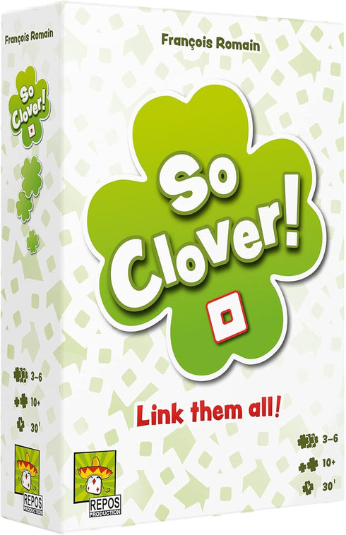 So Clover! Cooperative Word Association Board Game for Ages 10+, 3-6 Players, 30 Min Playtime by Repos Production