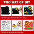 Max Fun 48PCS Christmas Crafts Scratch Art for Kids, Magic Rainbow Scratch Off Paper Cards, Party Favors