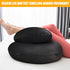 1 MIDDLE ONE Pregnancy Pillow, C Shaped Full Body Pregnant Women Sleeping Pillow for Maternity Support with Cover