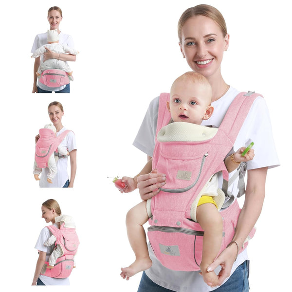 Baby Hip Seat Carrier - Ergonomic Infant Waist Stool with Hip Seat