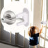 Matenf Childproof Door Lever Lock (2 Pack) Prevents Toddlers Pets From Opening Doors,