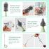 FXXQHT Set, 360 2 Electric Bottle Brush Cleaner USB Rechargeable Spin Baby Bottle Cleaner with Brush Heads & Straw