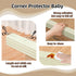 KAIYUER 13.12 Tape,White,3.15 Inch Baby Corner Guards FT-Ultra Soft Sponge Edge & Corner Protectors,Desk Edge