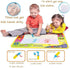 Magic Drawing Mat/Water Doodle Mats (31.4in x 23.6in) - Reusable Coloring Aqua Classic Mat with Magic Pen for Kids