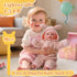 15-Inch Set, 3+, BABESIDE Baby Doll with Feeding Lightweight First Baby Doll for Kids Realistic Baby Girl with Soft