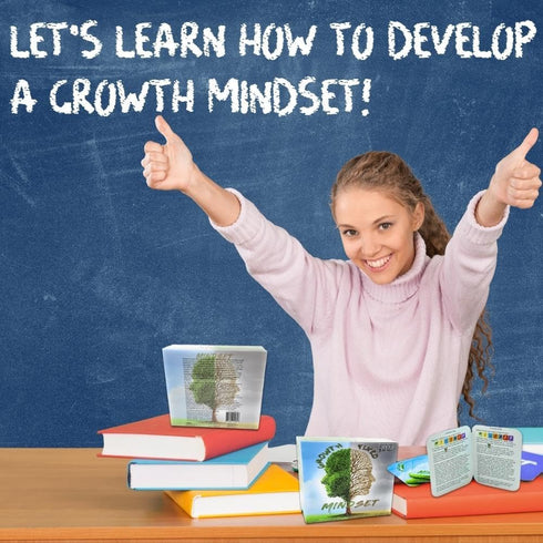 Thought-Spot: Growth/Fixed Mindset Card Game, Cultivates Coping & Social Skills, Ages 8+