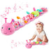 Baby Toys for 0-12 Months - Musical Stuffed Animals with Multi-Sensory Crinkle and Rattles for Newborns