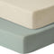 GUNTAIL Pack and Play Sheets Fitted, 2 Pack Pack n Play Sheets