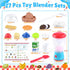 Set 27 3+ PLAY Smoothie Maker Toy Blender - Pcs Pretend Play Kitchen Appliance for Kids with Realistic Action, Light