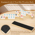 2-6 Rummy Rummy 6 160 8+ Players Game Gifts, Easter Gifts/Easter Basket Stuffers for Adults, Game W/ Wooden Racks