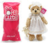 oitscute 16" Teddy Bears Baby Soft Plush Stuffed Animal Toy for Girls (White Lace)