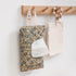 Floral Portable Baby Wipe Pouch - Quilted Wet Wipes Holder for Stroller & Car